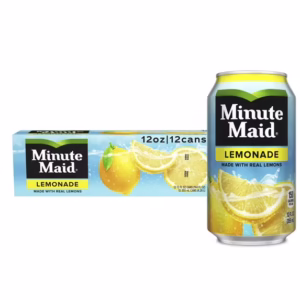Minute Maid Lemonade Fruit Juice, 12 fl oz, 12 Cans