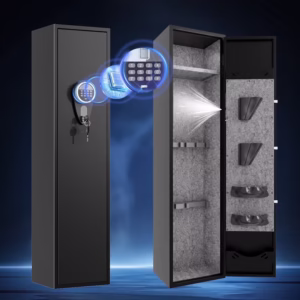 CXUZCZ 57" Large Fireproof Safe Box, Fingerprint Digital Home Safe