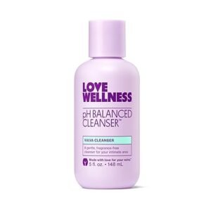 Love Wellness pH Balancing Cleanser | Feminine Vaginal Wash | Fragrance-Free